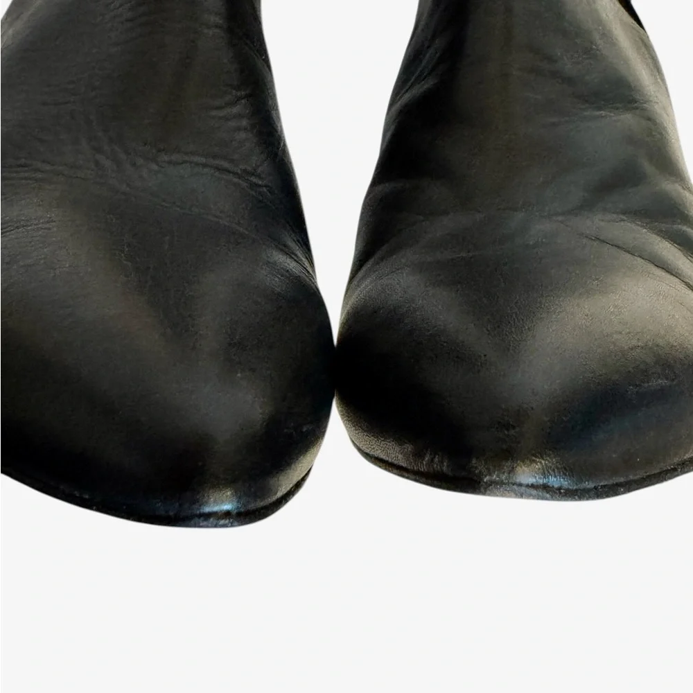 ✨ Donald J Pliner Polina Black Leather/Suede/Python Ankle Boots – Size 10 ✨ - Picture 15 of 16